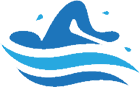 logo khóa học bơi